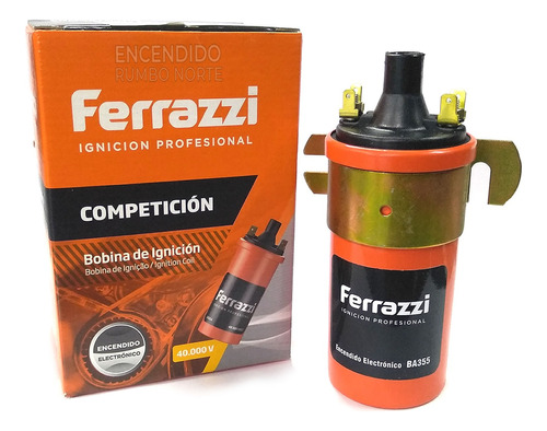 Bobina Competición Ferrazzi 40.000v Encendido Electronico