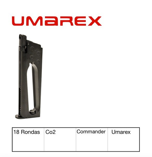 Magazine Umarex Colt Commander 1911 Co2 18rds Bbs .177 Xchws