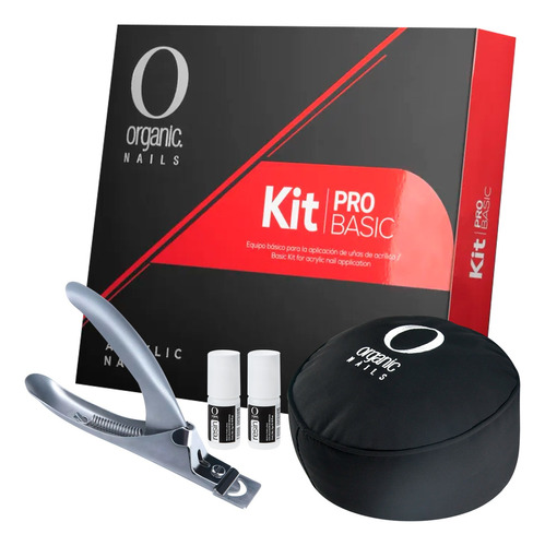 Pro Basic Kit Organic Nails Acrílico Uñas+ Cojín + Regalos