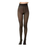 Medias Termicas Teiart Malla Afelpada Leggins Mujer