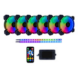 Apevia Ac62-rgb Arcane - Ventilador Led Silencioso Rgb De 4.