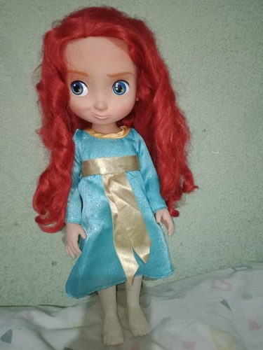 Muñeca Merida Animator Brave Valiente Disney 38 Cm