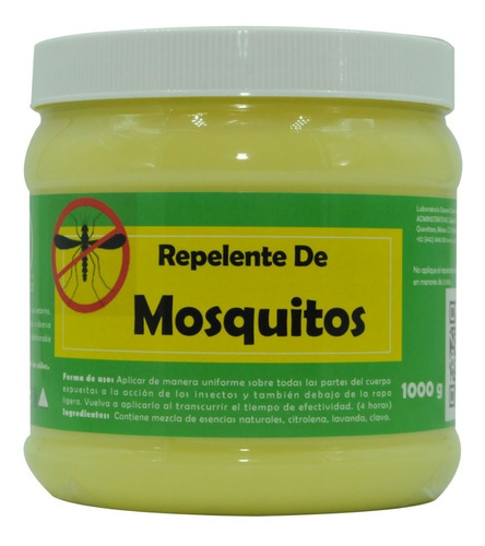 Gel Repelente De Mosquitos (1 Kilo)