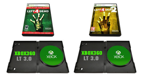 Juego Para Xbox 360 - Chip Lt3.0 - Left 4 Dead A Eleccion