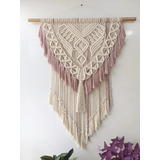 Tapiz En Macrame Para Pared, Decoracion Arte Boho