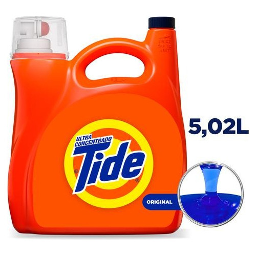 Detergente Tide Plus Líquido 5l