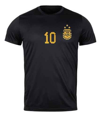 Remera Deportiva Niño Seleccion Argentina Personalizada