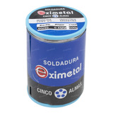 2 Rollos Estaño 1/2kg 500gr 60/40 Eximetal Diametro 0.8mm