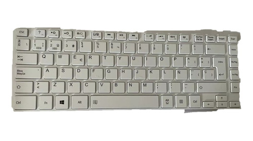 Teclado Toshiba Satellite C40d C40-a C40d-a Blanco Español