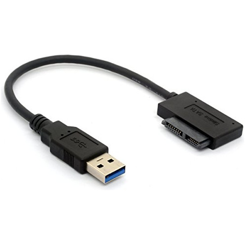 Adaptador De Cable Sata Slimline Usb 3.0 A 7+6 De 13 Pines P