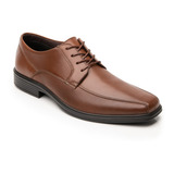 Zapato Derby Flexi Para Hombre Estilo 406402 Tan