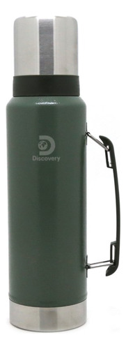 Termo Discovery Acero Inoxidable 1.3 Litros Mate Camping 