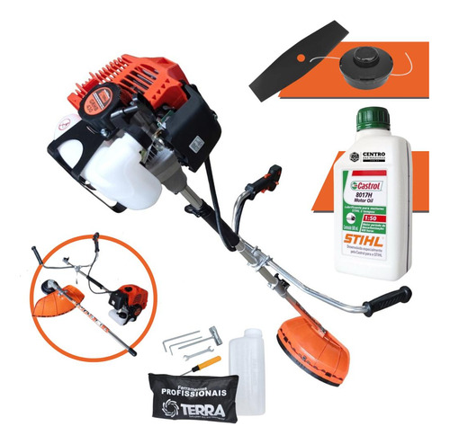 Roçadeira Terra Grhb430 Gasolina Profissional + Óleo Stihl