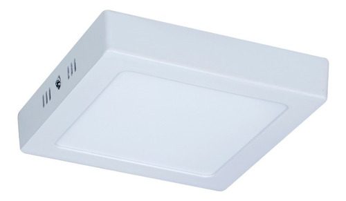 Plafon Panel Led Cuadrado Aplique 12w Calido Dia Neutro 220v