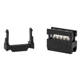 Conector P/ Cable Plano Hembra 2x5 Idc 10 Contacto X 10 Htec