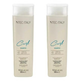 Shampoo Curls 2 Piezas Tec Italy 300 Ml