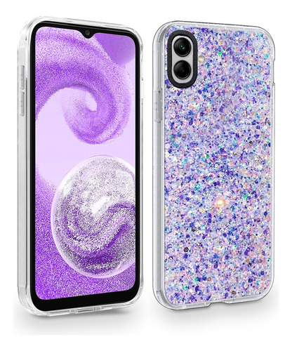 Funda Samsung Uso Rudo Mujer Brillantes Protección Cámara