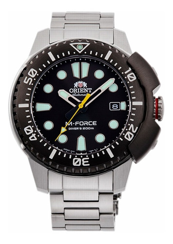 Reloj Orient M-force Automatic Diver 200m Ra-ac0l01b00b