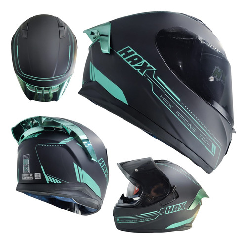 Casco Hax Mujer Hombre Certificado Alta Gama Ece2206 +regalo