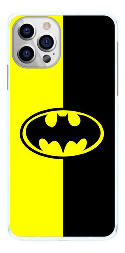 Capinha Batman Amarelo E Preta Logo Capa De Celular
