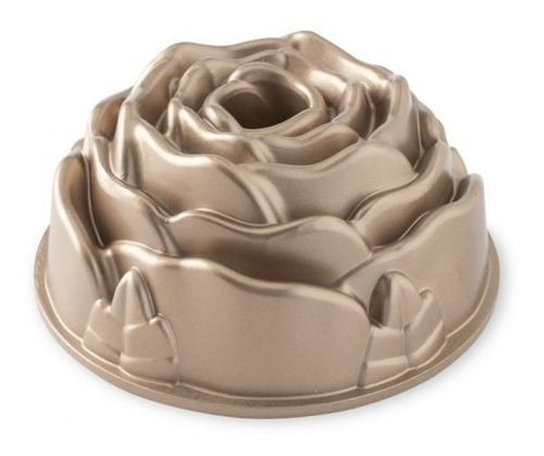 Molde Torta En Forma De Rosa Nordic Ware® Color Marrón