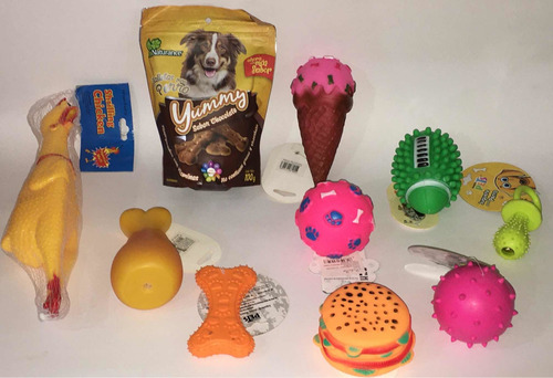 Kit 10x Juguetes Y Premios Para Perro