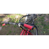 Bicicleta Paseo -color Rojo-rodado 26- Impecable! Canasto!