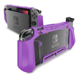 Funda Para Nintendo Switch Y Control Joy-con Violeta
