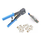 Rj45 Crimpadora Para Conectores Pass-through Cat5 Cat5e Cat6