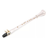 Mini Clarinete Eb Abs Compacto Saxofone Profissional Inician
