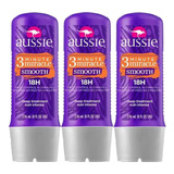 Máscara Hidratação Aussie Miracle Smooth 236ml Pack C/3