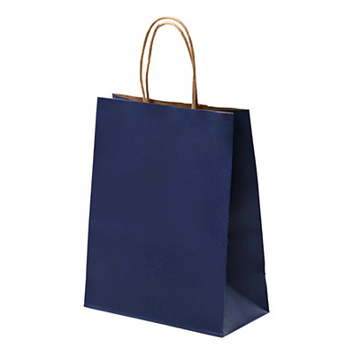 50 Pcs Bolsa De Papel Kraft Ecológica Para Fiesta Y Azul Oscuro Foofoo® | MercadoLibre