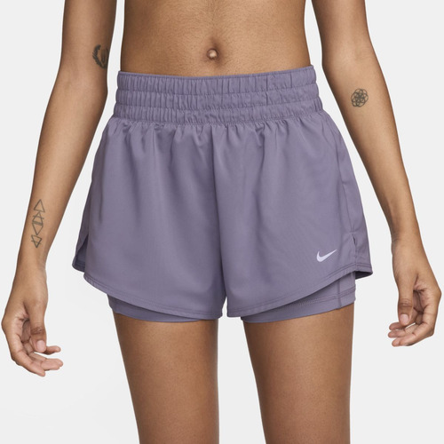 Shorts Dri-fit Mujer Nike One Morado