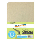 Papel Paraná Para Cartonagem Marpax 1,5mm A4 210x297mm 10un