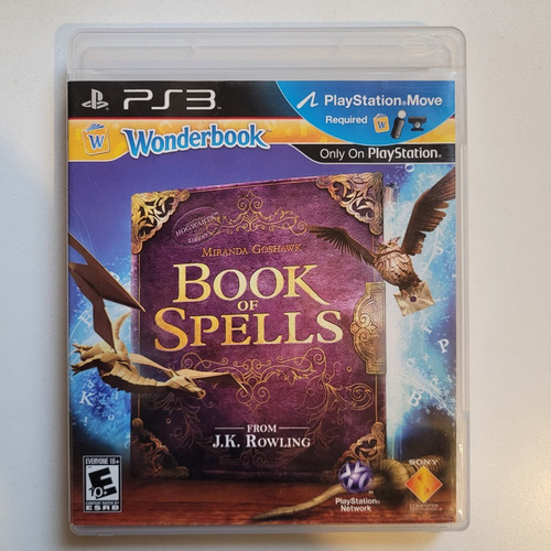 Juego Ps3 Original Book Of Spells Harry Potter Nuevo Ps Move