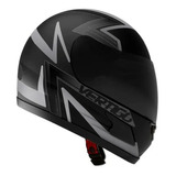 Casco Moto Vertigo Hk7 Bolt Visor Oscuro. En Color Gris Tamaño Del Casco Xl