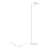 Lampara Moderna De Pie Diseño Campana Movil 20 Cm Luz E27 Estructura Blanco/cromo