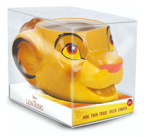 Bowl De Cocina Disney Ds44643 Simba Color Amarillo 320ml