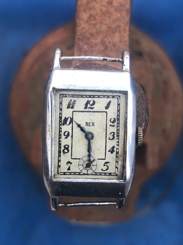 Reloj Pulsera Rex, 15 Jewels, Swiss Made, Funciona.