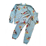 Pijama Estampado De Mickey Talla 6t Niños