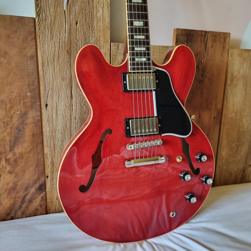 Gibson Es-335 Block Custom Shop Inlay Cherry