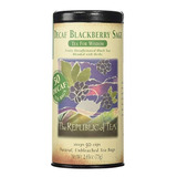 La República De Té Descafeinado Blackberry Té De Salvia Negr