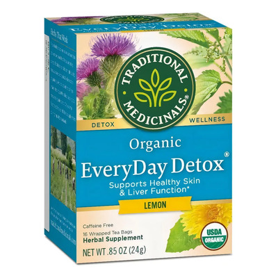 Té Orgánico Detox Limón Traditional Medicinals 16 Sobres Desintoxicante | Envío gratis