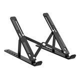 Soporte Para Portátil Ergonómica / Reclinable Negra