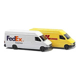 Busch 8304 Mb Sprinter Fedex / Dhl 2 / N - Vehículo De Escal