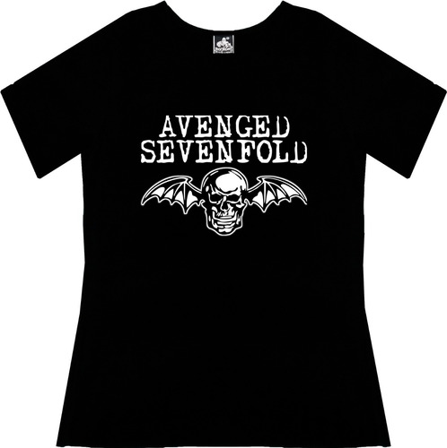 Blusa Avenged Sevenfold Dama Rock Metal Tv Camiseta Urbanoz