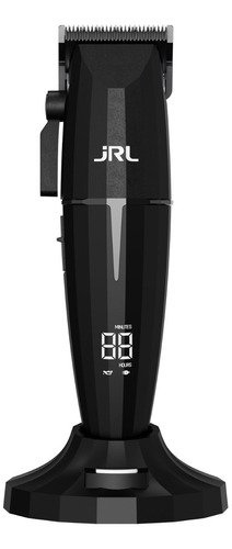 Máquina Cortar Cabelo Jrl Onyx Clipper Preto 2020c - Bivolt 110v/220v