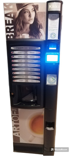 Maquina Expendedora De Café, Sistema De  Pago Con Tarjetas