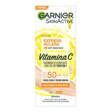 Crema Facial Garnier Todo En 1 Tono Claro Fps50 Vitamina C