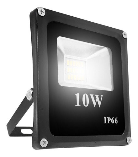 Reflector Led 10w Exterior Alta Potencia Ip66 Frio
